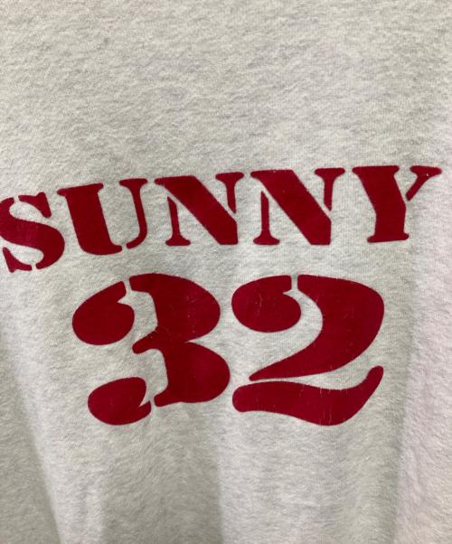 THE SUNNY（ザサニー）THE SUNNY (ザサニー) 半袖スウェット グレー サイズ:XLの古着・服飾アイテム