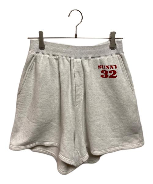 THE SUNNY（ザサニー）THE SUNNY (ザサニー) スウェットハーフパンツ グレー サイズ:Ｍの古着・服飾アイテム