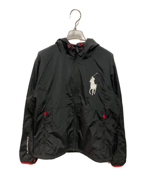 POLO RALPH LAUREN（ポロ・ラルフローレン）POLO RALPH LAUREN (ポロ・ラルフローレン) ビッグポニーナイロンジャケット ブラック サイズ:Ｍの古着・服飾アイテム
