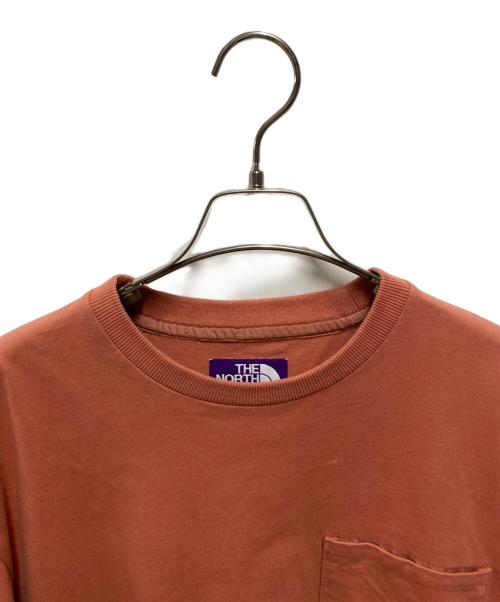 THE NORTHFACE PURPLELABEL（ザ・ノースフェイス パープルレーベル）THE NORTHFACE PURPLELABEL (ザ・ノースフェイス パープルレーベル) Tシャツ オレンジ サイズ:Ｍの古着・服飾アイテム