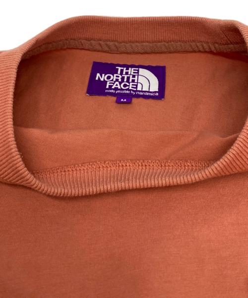 THE NORTHFACE PURPLELABEL（ザ・ノースフェイス パープルレーベル）THE NORTHFACE PURPLELABEL (ザ・ノースフェイス パープルレーベル) Tシャツ オレンジ サイズ:Ｍの古着・服飾アイテム