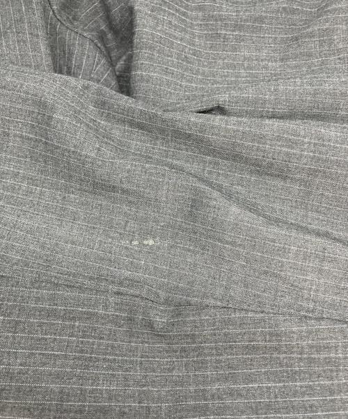 MAISON SPECIAL（メゾンスペシャル）MAISON SPECIAL (メゾンスペシャル) セットアップストライプジャケット グレー サイズ:38の古着・服飾アイテム