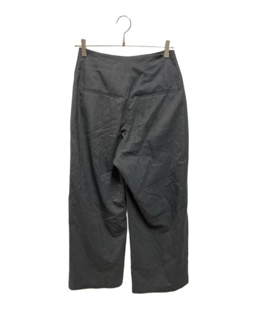 MAISON SPECIAL（メゾンスペシャル）MAISON SPECIAL (メゾンスペシャル) セットアップストライプジャケット グレー サイズ:38の古着・服飾アイテム