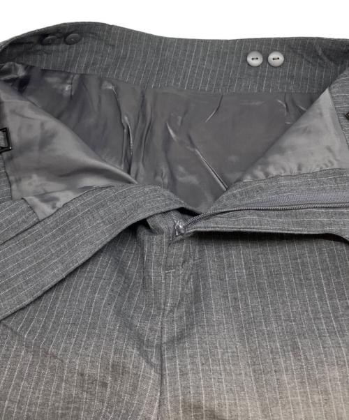 MAISON SPECIAL（メゾンスペシャル）MAISON SPECIAL (メゾンスペシャル) セットアップストライプジャケット グレー サイズ:38の古着・服飾アイテム