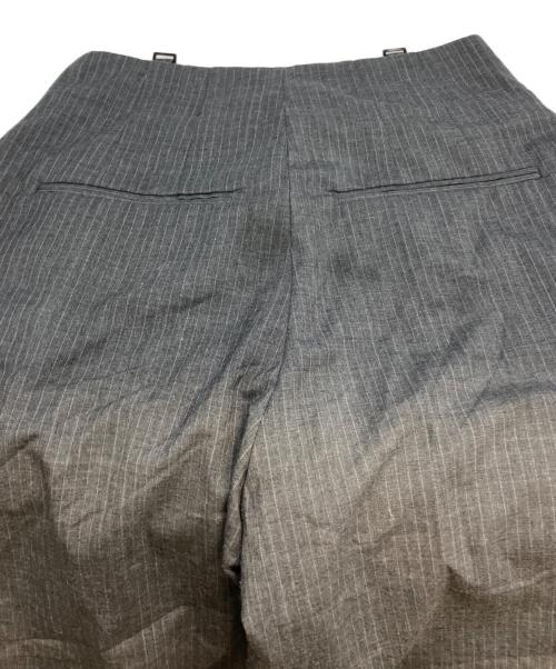 MAISON SPECIAL（メゾンスペシャル）MAISON SPECIAL (メゾンスペシャル) セットアップストライプジャケット グレー サイズ:38の古着・服飾アイテム