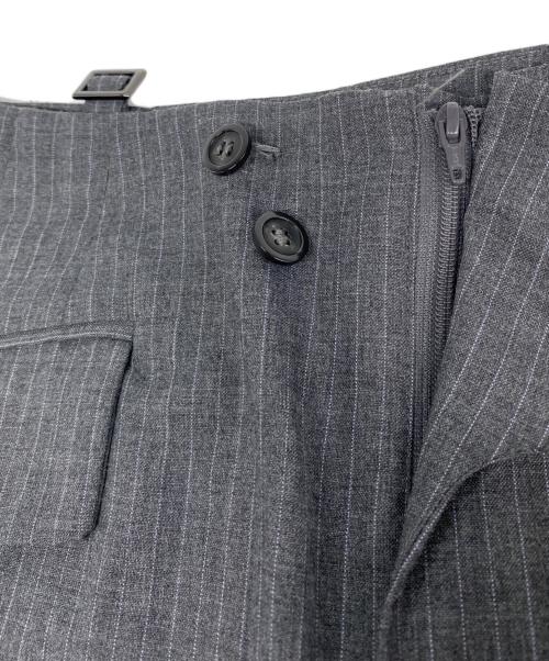 MAISON SPECIAL（メゾンスペシャル）MAISON SPECIAL (メゾンスペシャル) セットアップストライプジャケット グレー サイズ:38の古着・服飾アイテム