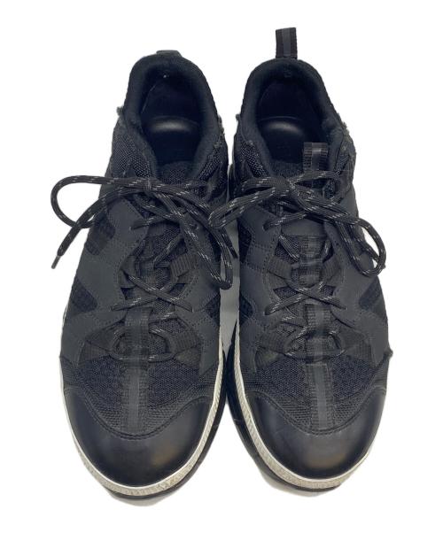 BURBERRY（バーバリー）BURBERRY (バーバリー) メッシュヌバックユニオンスニーカー ブラック サイズ:39 1/2の古着・服飾アイテム