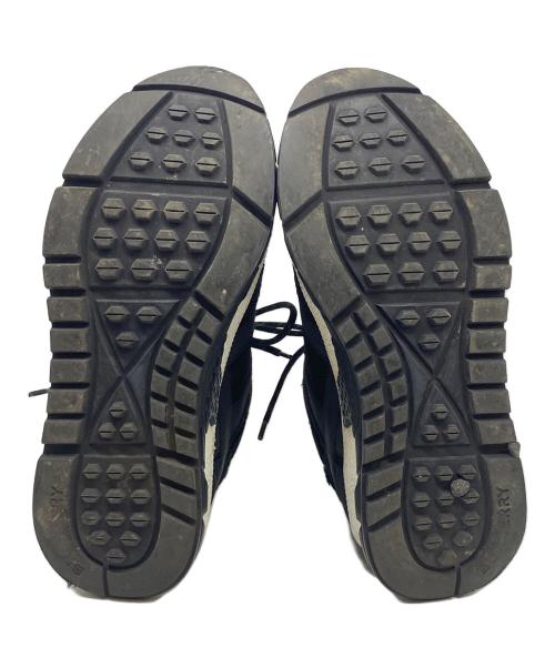 BURBERRY（バーバリー）BURBERRY (バーバリー) メッシュヌバックユニオンスニーカー ブラック サイズ:39 1/2の古着・服飾アイテム