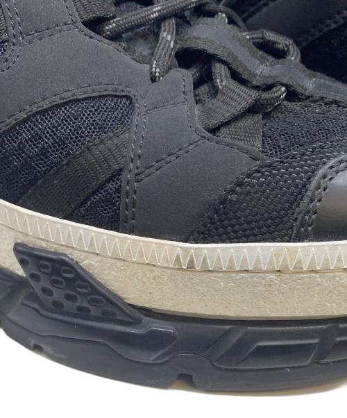 BURBERRY（バーバリー）BURBERRY (バーバリー) メッシュヌバックユニオンスニーカー ブラック サイズ:39 1/2の古着・服飾アイテム