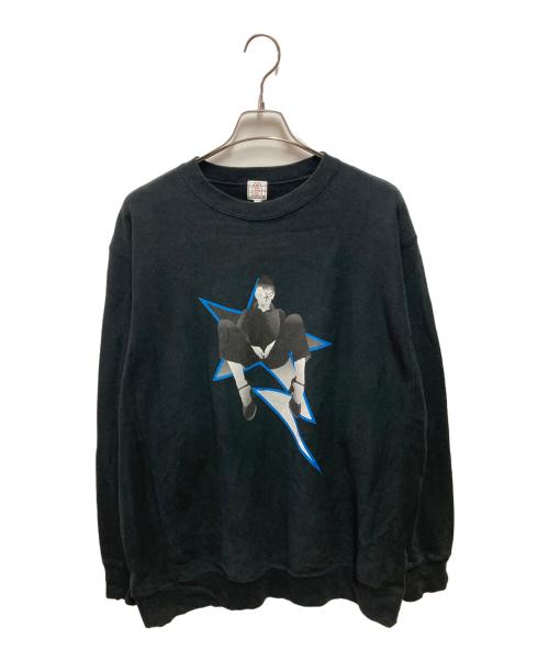 A BATHING APE（アベイシングエイプ）A BATHING APE (アベイシングエイプ) Star Girl SWEAT ブラック サイズ:ＸＬの古着・服飾アイテム