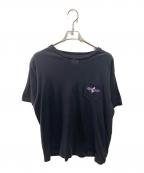 stussyステューシー）の古着「ホノルルTシャツ」｜ブラック