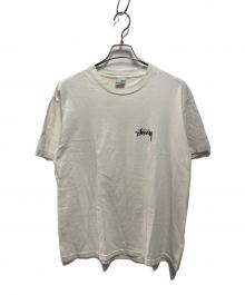 stussy（ステューシー）の古着「90's スカルプリントTシャツ」｜ホワイト