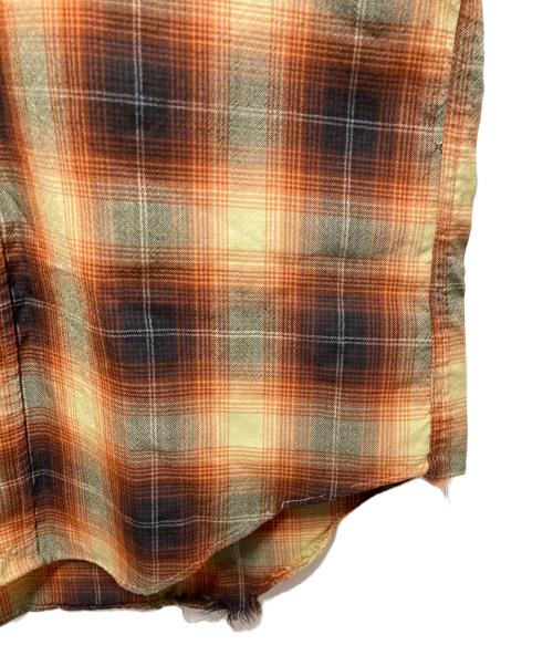 PENNEYS（ペニーズ）PENNEYS (ペニーズ) 70's BD SHIRT ブラウン サイズ:Mの古着・服飾アイテム