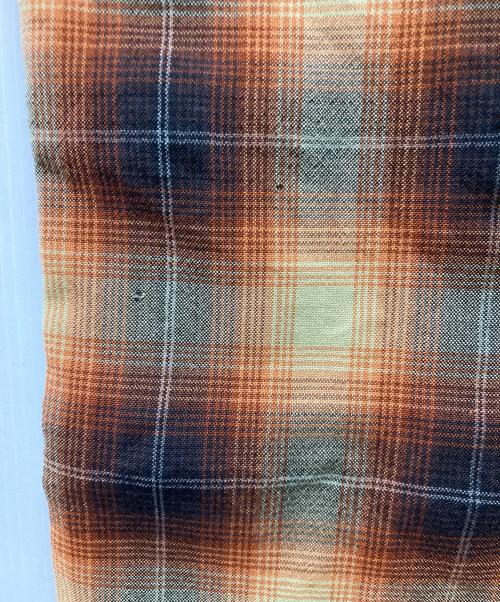 PENNEYS（ペニーズ）PENNEYS (ペニーズ) 70's BD SHIRT ブラウン サイズ:Mの古着・服飾アイテム