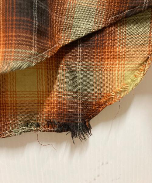 PENNEYS（ペニーズ）PENNEYS (ペニーズ) 70's BD SHIRT ブラウン サイズ:Mの古着・服飾アイテム