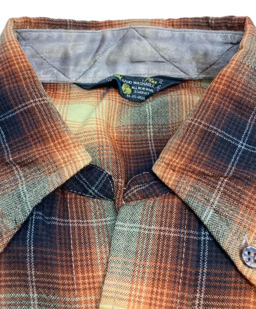 PENNEYS（ペニーズ）PENNEYS (ペニーズ) 70's BD SHIRT ブラウン サイズ:Mの古着・服飾アイテム