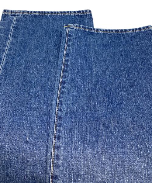 BABY MiLO（ベビーマイロ）BABY MiLO (ベビーマイロ) フェイスペイントデニムパンツ インディゴ サイズ:Ｌの古着・服飾アイテム