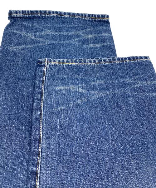 BABY MiLO（ベビーマイロ）BABY MiLO (ベビーマイロ) フェイスペイントデニムパンツ インディゴ サイズ:Ｌの古着・服飾アイテム