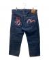 EVISU (エヴィス) 男カモメペイントデニムパンツ インディゴ サイズ:Ｗ38：14000円