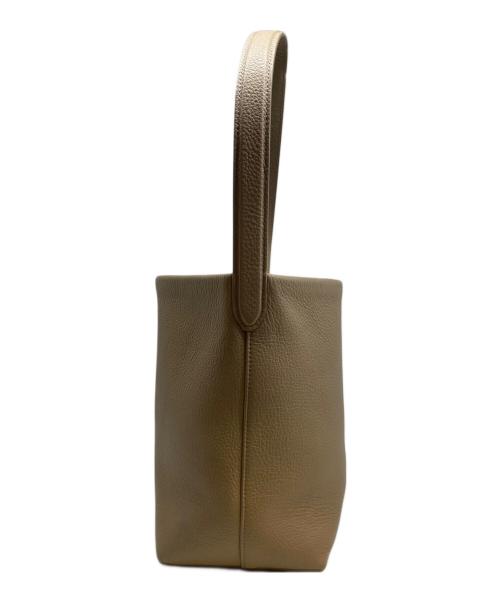 THE ROW（ザ ロウ）THE ROW (ザ ロウ) Small N/S Park レザートートバッグ ベージュの古着・服飾アイテム