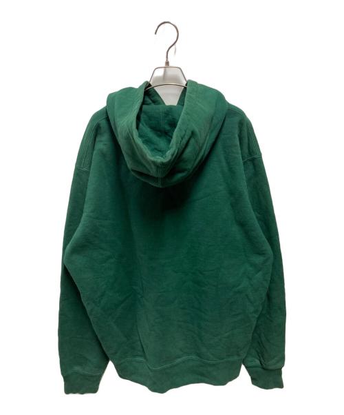 SUPREME（シュプリーム）SUPREME (シュプリーム) 18AW Mike Kelley Franklin Signing Hooded Sweatshirt グリーン サイズ:XLの古着・服飾アイテム