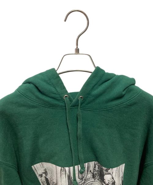 SUPREME（シュプリーム）SUPREME (シュプリーム) 18AW Mike Kelley Franklin Signing Hooded Sweatshirt グリーン サイズ:XLの古着・服飾アイテム