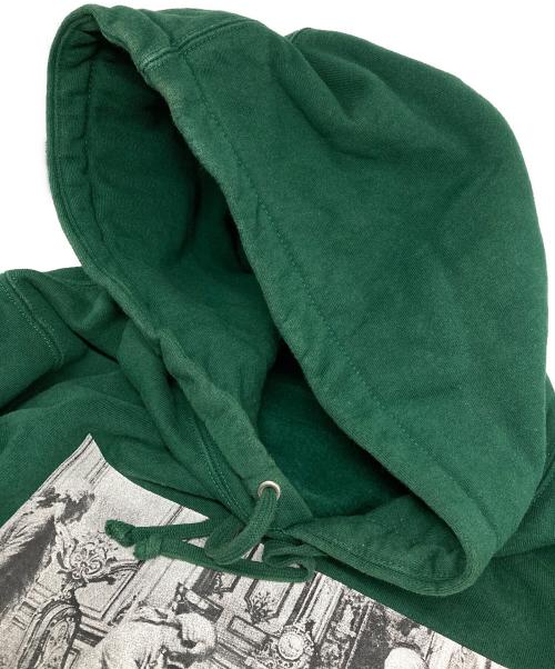 SUPREME（シュプリーム）SUPREME (シュプリーム) 18AW Mike Kelley Franklin Signing Hooded Sweatshirt グリーン サイズ:XLの古着・服飾アイテム