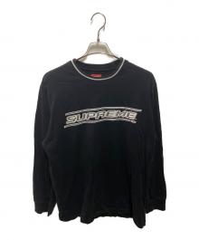 SUPREME（シュプリーム）の古着「Bevel L/S TOP」｜ブラック
