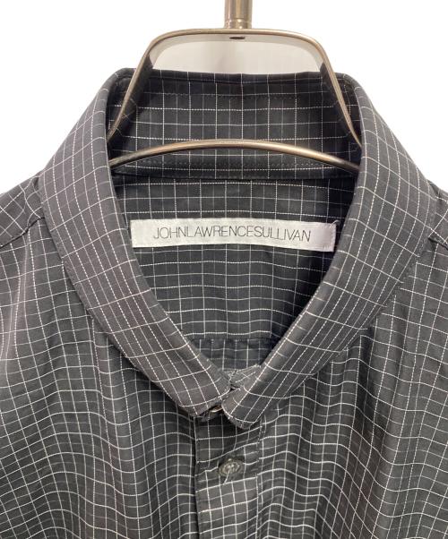 JOHN LAWRENCE SULLIVAN（ジョン ローレンス サリバン）JOHN LAWRENCE SULLIVAN (ジョン ローレンス サリバン) コットンシャツ ブラック サイズ:44の古着・服飾アイテム
