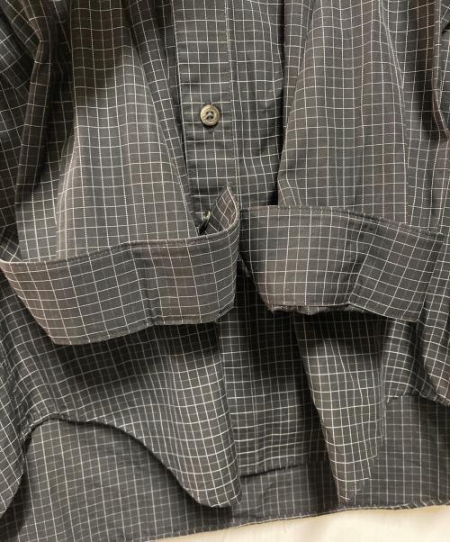 JOHN LAWRENCE SULLIVAN（ジョン ローレンス サリバン）JOHN LAWRENCE SULLIVAN (ジョン ローレンス サリバン) コットンシャツ ブラック サイズ:44の古着・服飾アイテム