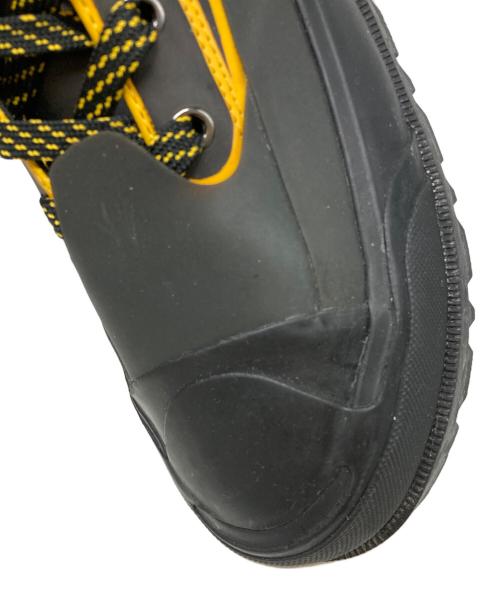 DIESEL（ディーゼル）DIESEL (ディーゼル) D-Hiko BT X ラバーブーツ ブラック×イエロー サイズ:28cmの古着・服飾アイテム