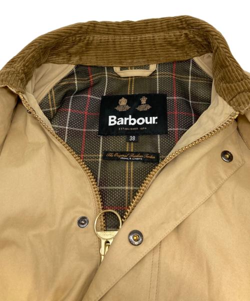 Barbour（バブアー）Barbour (バブアー) TRANSPORT CASUAL ピーチスキンコットンジャケット ベージュ サイズ:38の古着・服飾アイテム