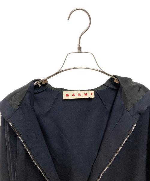 MARNI（マルニ）MARNI (マルニ) 25AW SHIRT  ネイビー サイズ:46の古着・服飾アイテム