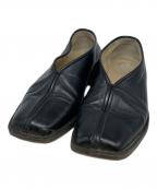 LEMAIREルメール）の古着「PIPED SLIPPERS」｜ブラック