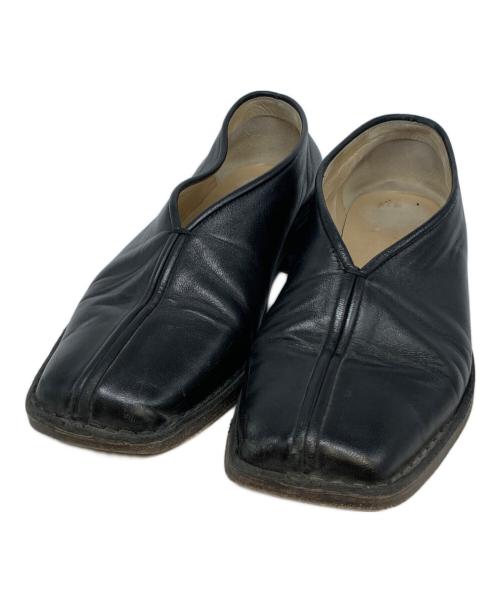 LEMAIRE（ルメール）LEMAIRE (ルメール) PIPED SLIPPERS ブラック サイズ:38の古着・服飾アイテム
