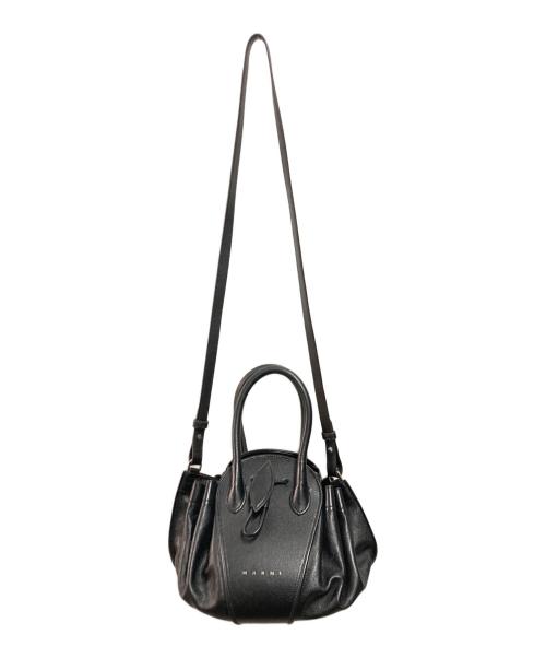 MARNI（マルニ）MARNI (マルニ) チューブハンドル ショルダーバッグ Tulipea SBMP0223A0P8710 ブラックの古着・服飾アイテム