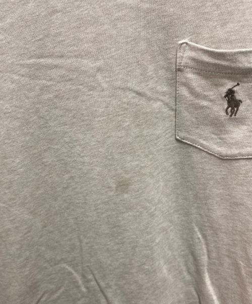 POLO RALPH LAUREN（ポロ・ラルフローレン）POLO RALPH LAUREN (ポロ・ラルフローレン) ポケットカットソー ベージュ サイズ:Ｍの古着・服飾アイテム
