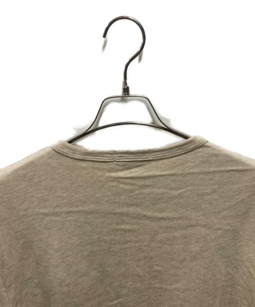 POLO RALPH LAUREN（ポロ・ラルフローレン）POLO RALPH LAUREN (ポロ・ラルフローレン) ポケットカットソー ベージュ サイズ:Ｍの古着・服飾アイテム