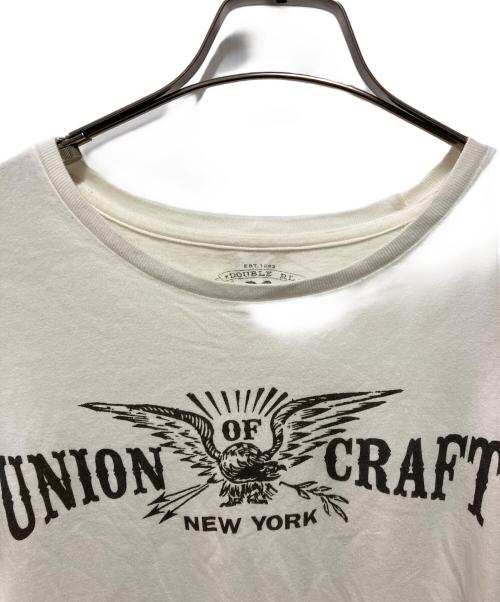 RRL（ダブルアールエル）RRL (ダブルアールエル) プリントTシャツ ホワイト サイズ:Ｍの古着・服飾アイテム