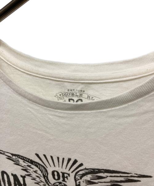 RRL（ダブルアールエル）RRL (ダブルアールエル) プリントTシャツ ホワイト サイズ:Ｍの古着・服飾アイテム