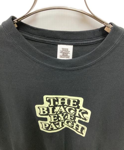 BlackEyePatch（ブラックアイパッチ）BlackEyePatch (ブラックアイパッチ) ロゴプリントTシャツ ブラック サイズ:Ｍの古着・服飾アイテム