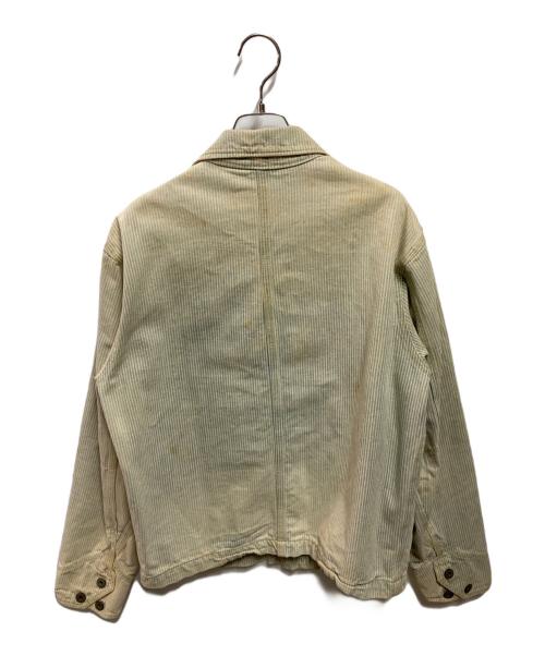 RRL（ダブルアールエル）RRL (ダブルアールエル) ヒッコリーワークジャケット インディゴ サイズ:Ｍの古着・服飾アイテム