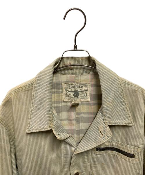 RRL（ダブルアールエル）RRL (ダブルアールエル) ヒッコリーワークジャケット インディゴ サイズ:Ｍの古着・服飾アイテム