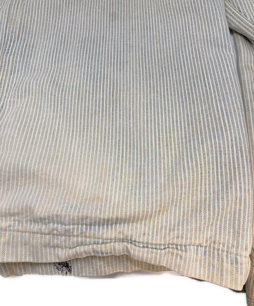 RRL（ダブルアールエル）RRL (ダブルアールエル) ヒッコリーワークジャケット インディゴ サイズ:Ｍの古着・服飾アイテム