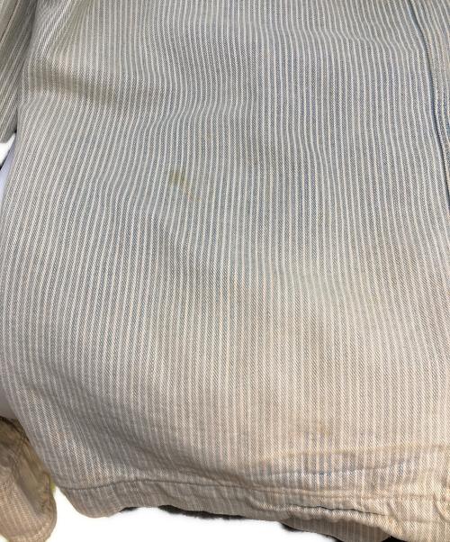 RRL（ダブルアールエル）RRL (ダブルアールエル) ヒッコリーワークジャケット インディゴ サイズ:Ｍの古着・服飾アイテム