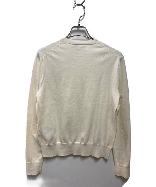 POLO RALPH LAUREN（ポロ・ラルフローレン）POLO RALPH LAUREN (ポロ・ラルフローレン) コットンブレンドカーディガン アイボリー サイズ:Ｓの古着・服飾アイテム