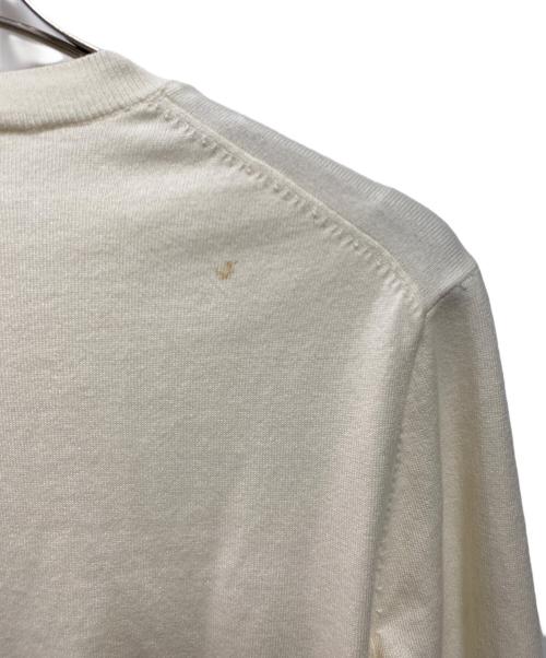 POLO RALPH LAUREN（ポロ・ラルフローレン）POLO RALPH LAUREN (ポロ・ラルフローレン) コットンブレンドカーディガン アイボリー サイズ:Ｓの古着・服飾アイテム
