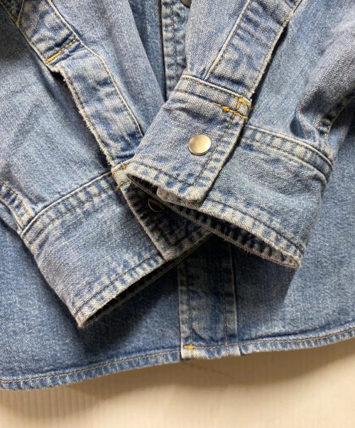 RED CARD（レッドカード）RED CARD (レッドカード) To b. by agnes b. (トゥービー バイ アニエスベー) 25SS デニムシャツ インディゴ サイズ:UNIの古着・服飾アイテム