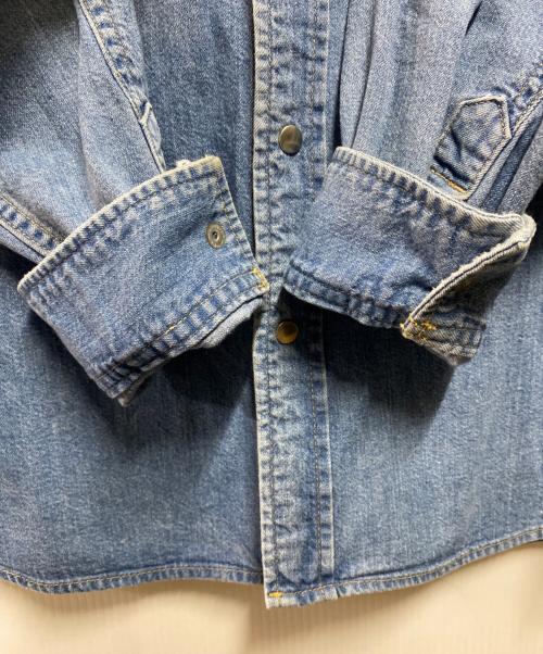 RED CARD（レッドカード）RED CARD (レッドカード) To b. by agnes b. (トゥービー バイ アニエスベー) 25SS デニムシャツ インディゴ サイズ:UNIの古着・服飾アイテム