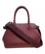 HIROFUヒロフ）の古着「クオーレ レザートートバッグ S 2WAY」｜レッド